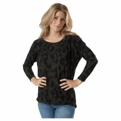 Onlelcos 4/5 Aop Top Jrs Noos Grape Leaf*Only Outlet