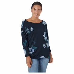 Onlelcos 4/5 Aop Top Jrs Noos Black*Only Online