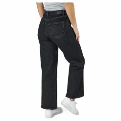 Only Onljuicy Hw Wide Leg Rea244 No Black Denim Svart Discount