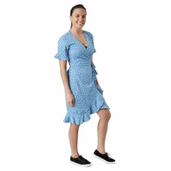 Onlolivia S/s Wrap Dress Wvn Allure*Only Sale