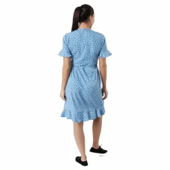 Onlolivia S/s Wrap Dress Wvn Allure*Only Sale