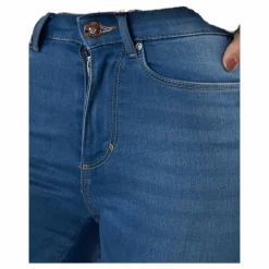 Only Onlroyal Life Hw Sk Dnm Bj369  Light Medium Blue Denim Blå Sale