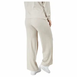Only Onlshelly Pants Knt Moonbeam Vit