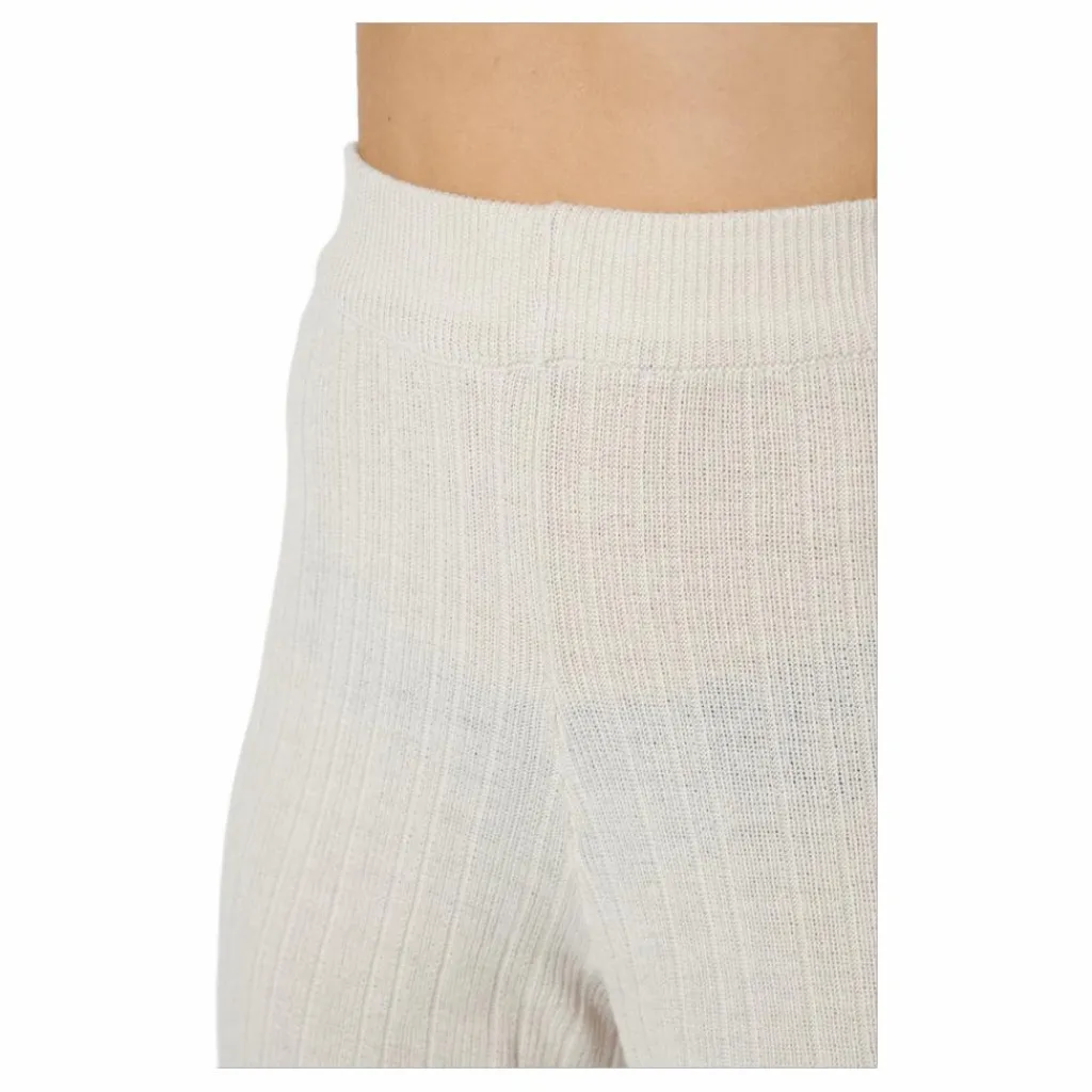 Only Onlshelly Pants Knt Moonbeam Vit