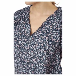Only Onlsonja Life S/s V-neck Top N Night Sky Flerfärgad Online