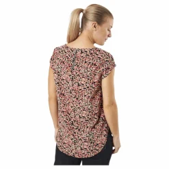 Onlvic Ss Aop Top Ptm Black*Only New