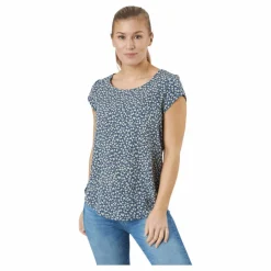 Onlvic Ss Aop Top Ptm Blue Mirage*Only New