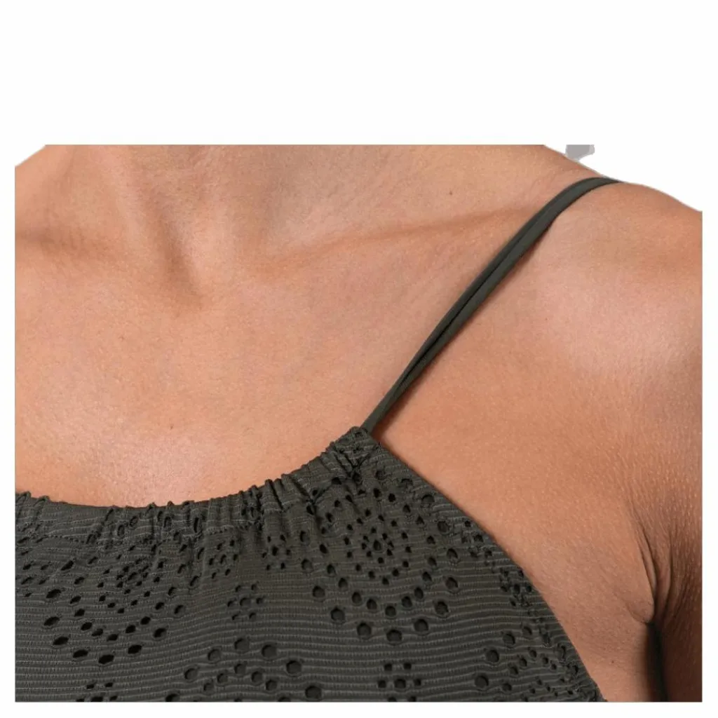 Ophelia Swimsuit Green*Wyte Hot