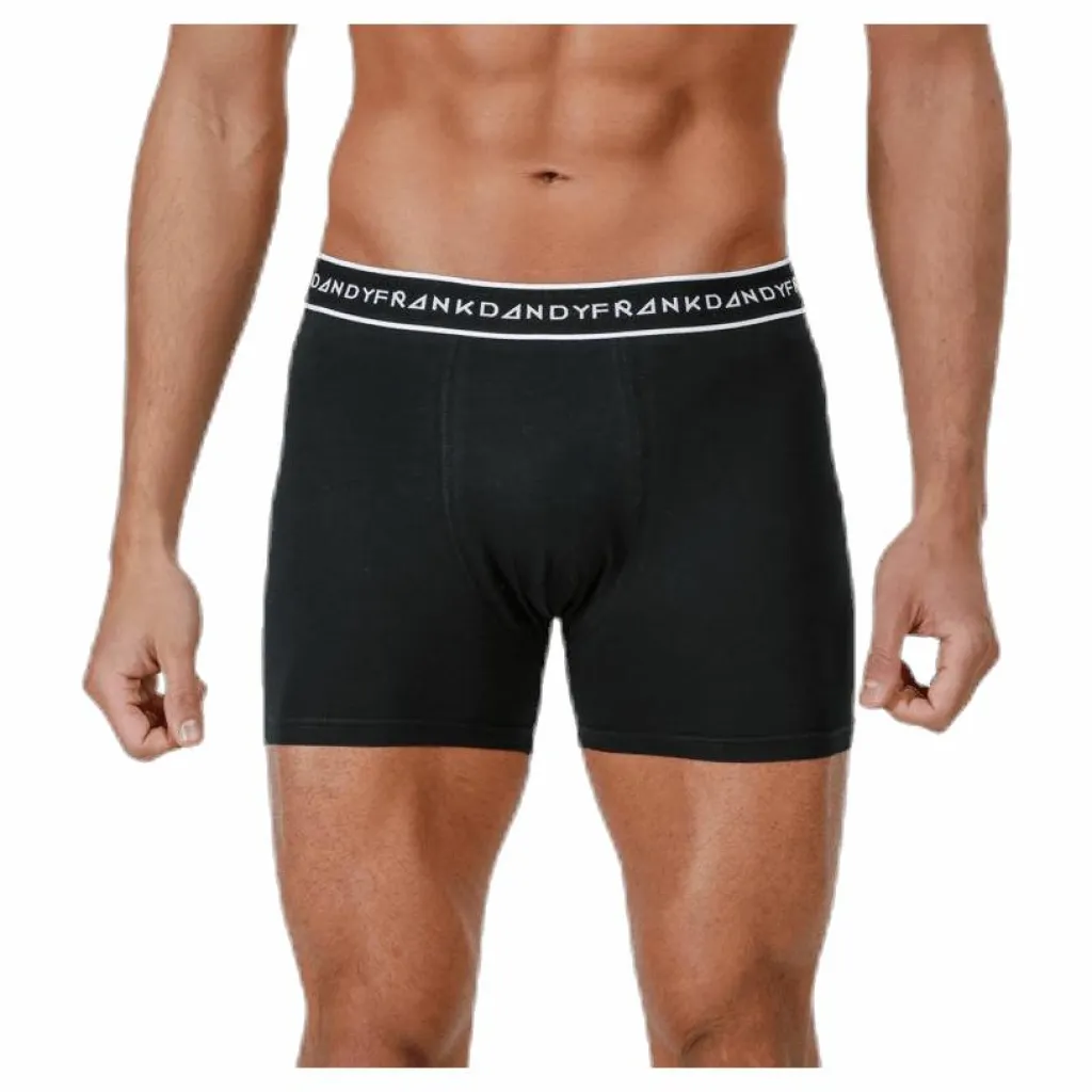 Organic Cotton Boxer 5-Pack Blue/Black/Grey*Frank Dandy Hot