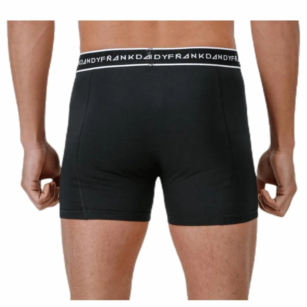 Organic Cotton Boxer 5-Pack Blue/Black/Grey*Frank Dandy Hot