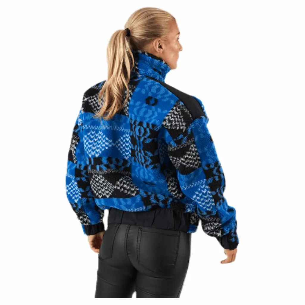 Peak Performance Original Pile Zip Jacket AW Patterned Mönstrad Online