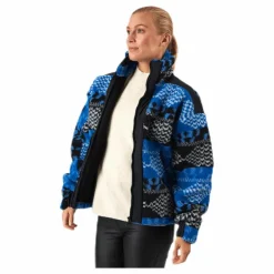 Peak Performance Original Pile Zip Jacket AW Patterned Mönstrad Online