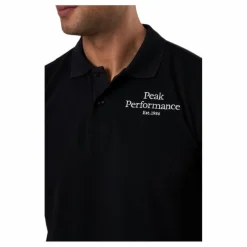 Peak Performance Original Polo Black Svart New
