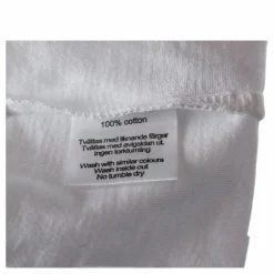 Resteröds Original R-Neck Tee No 3 White Vit Sale
