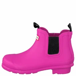 Hunter Originals Kids Chelsea Lipstick Rosa New