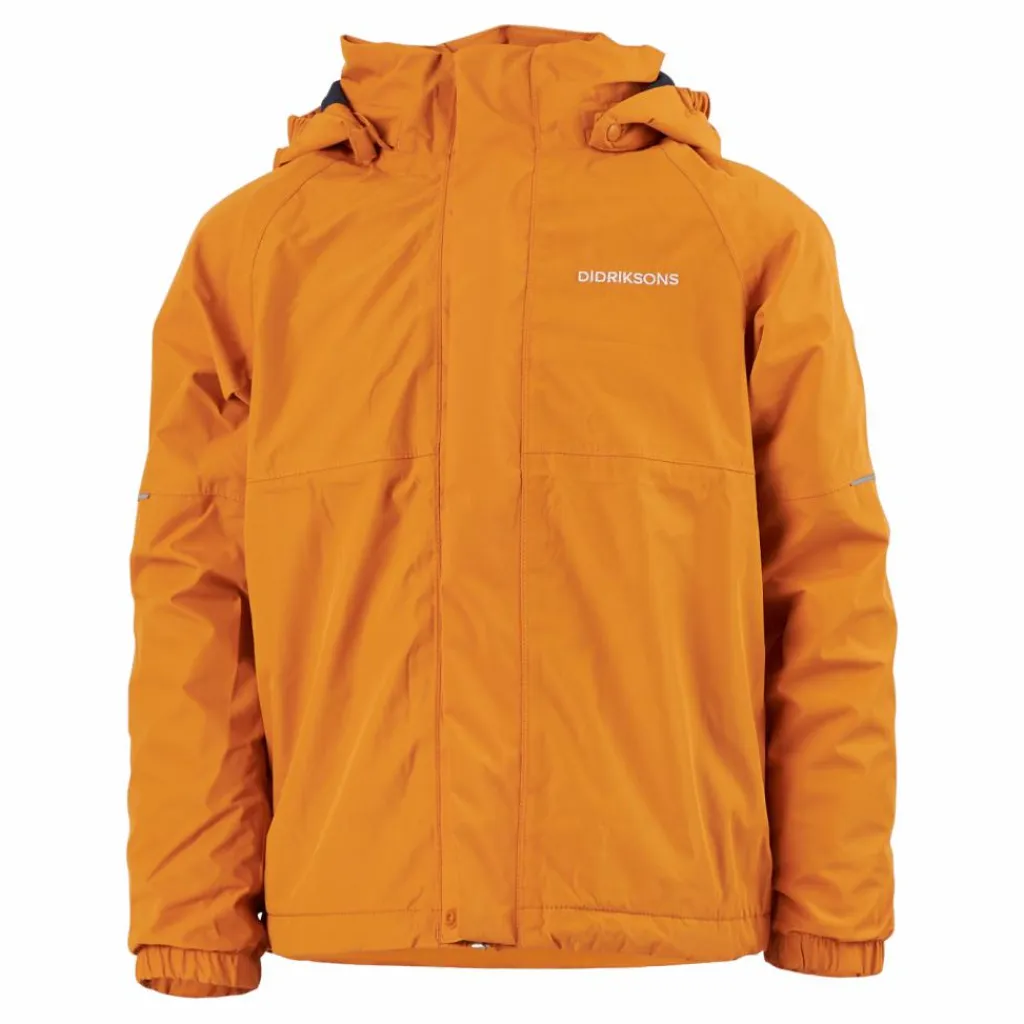 Didriksons Otto Kids Jacket Burnt Glow Gul Clearance
