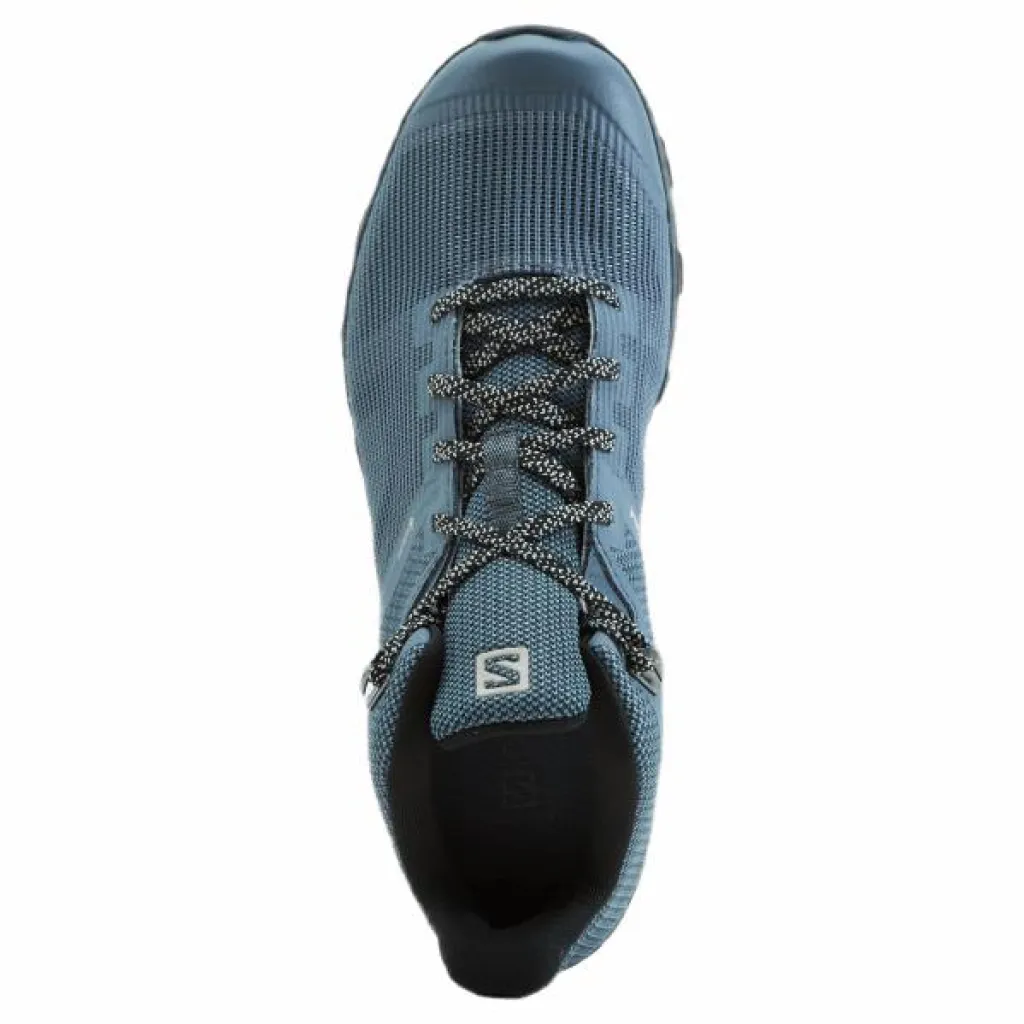 Salomon Outline Prism Mid Gtx W Stormy Weather/black/rainy Day Blå New