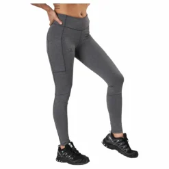 Salomon Outline Tights Black/Grey Svart och Grå Outlet