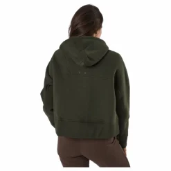 Casall Oversized Zip Hood Forest Green Grön New