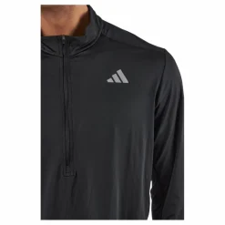 Own the Run 1/2 Zip Long-Sleeve Top Black*adidas Clearance