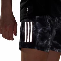Own the Run Allover Print Shorts White*adidas Clearance