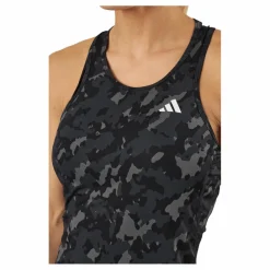 adidas Own the Run Camo Running Tank Top Black Svart Hot
