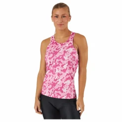 Own the Run Camo Running Tank Top Clear Pink*adidas