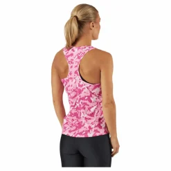 Own the Run Camo Running Tank Top Clear Pink*adidas