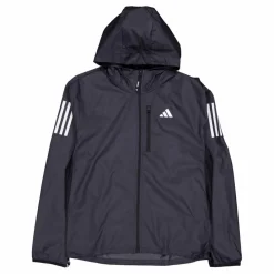 adidas Own the Run Jacket Black Blå New