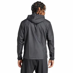 adidas Own the Run Jacket Black Blå New