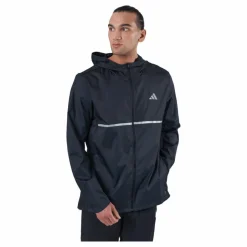 adidas Own the Run Jacket Black Blå New