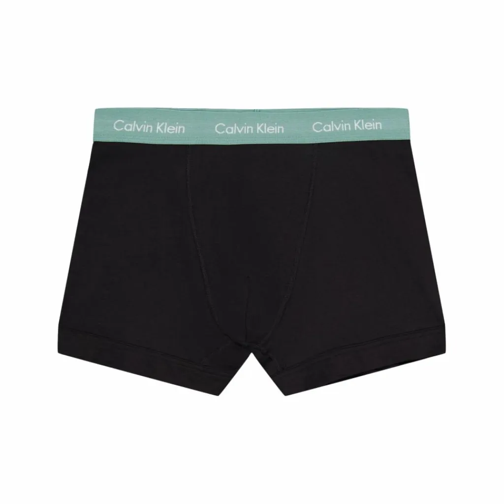 Calvin Klein 3p Trunk B- Vivid Bl, Arona, Sageb Grn Svart Sale