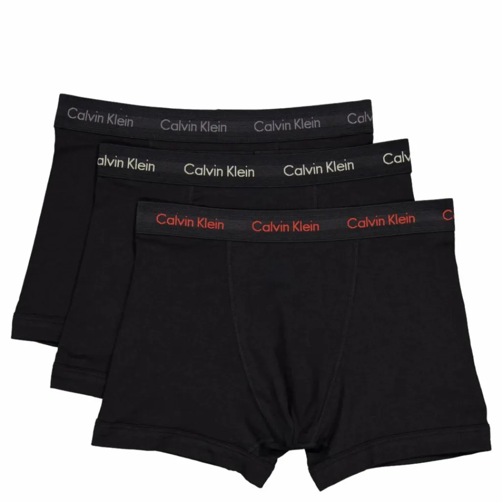 3p Trunk Black*Calvin Klein New