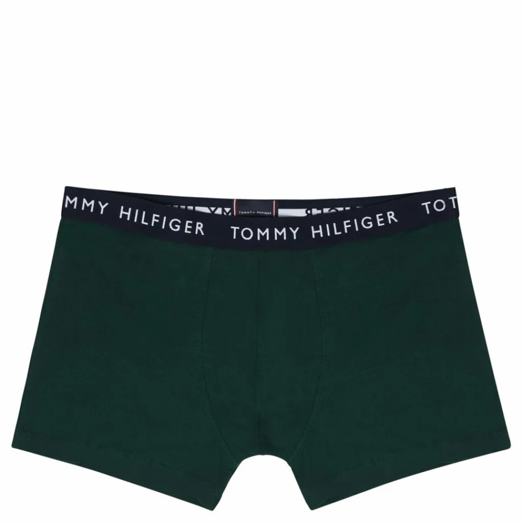 Tommy Hilfiger 3p Trunk 0uj - Des Skyhunterdeep Burg Röd, Blå och Grön Online