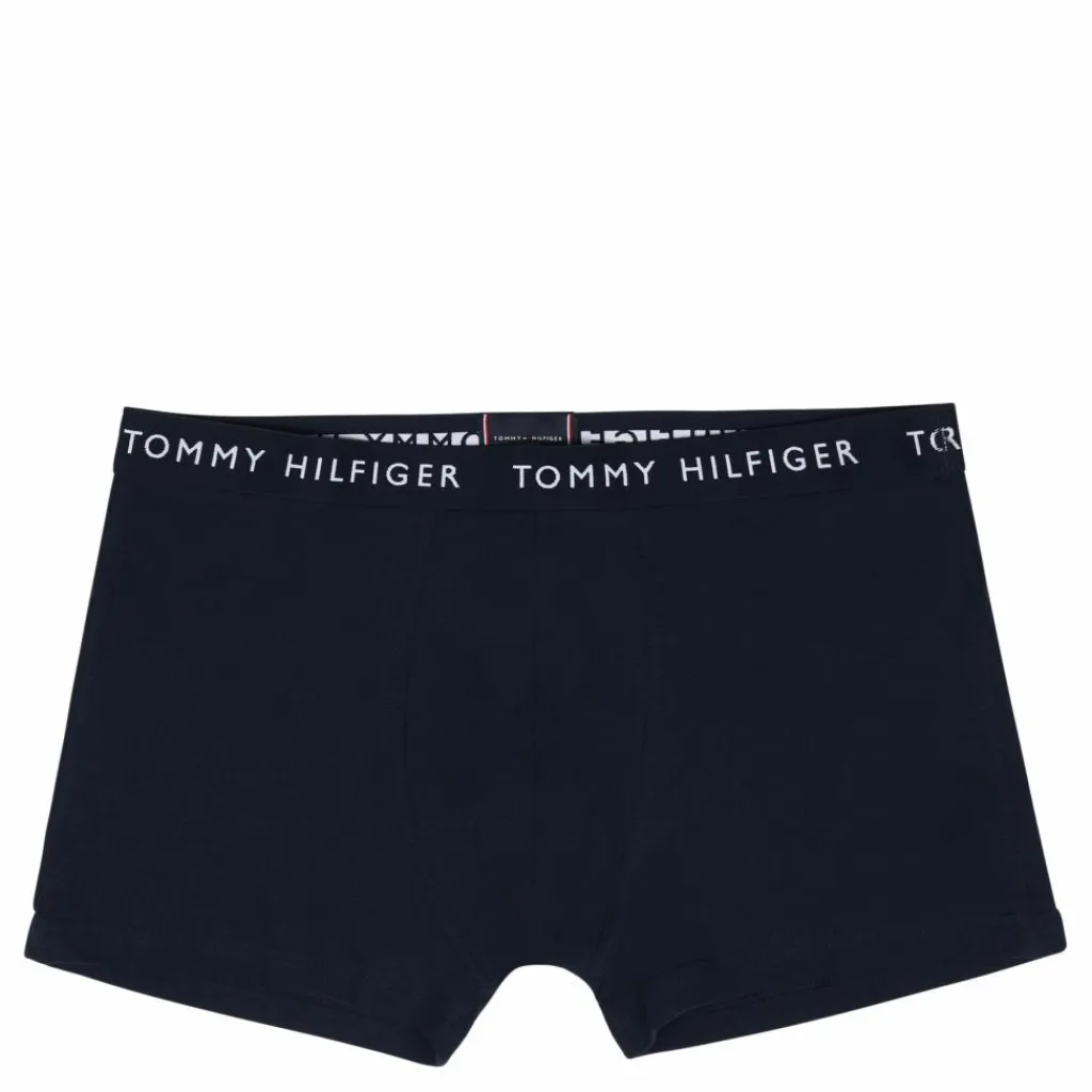 Tommy Hilfiger 3p Trunk 0uj - Des Skyhunterdeep Burg Röd, Blå och Grön Online