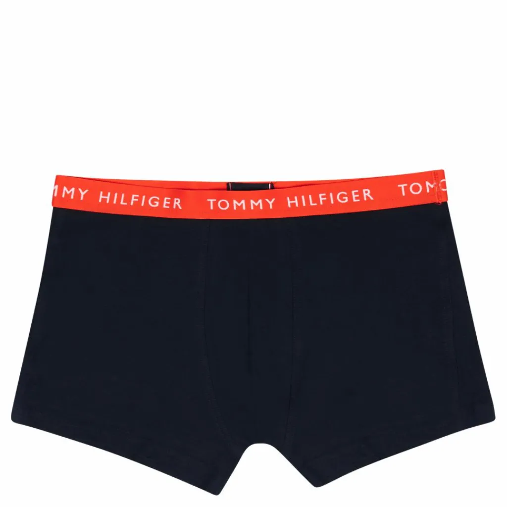 Tommy Hilfiger 3p Trunk Wb 0ug - Des Skyyacid Orngarmy Blå Sale