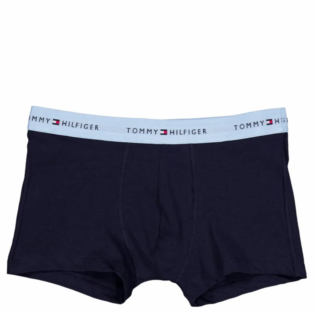 Tommy Hilfiger 3p Wb Trunk Blå Outlet