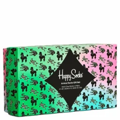 Happy Socks 3-pack Animal Socks Gift Set 200 Flerfärgad Online
