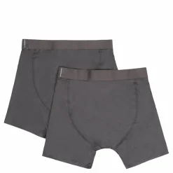 Bread & Boxers 2-pack Boxer Brief Active Iron Grå New