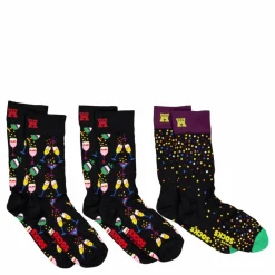 3-pack Celebrations Gift Set Black*Happy Socks Outlet