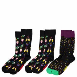 3-pack Celebrations Gift Set Black*Happy Socks Outlet