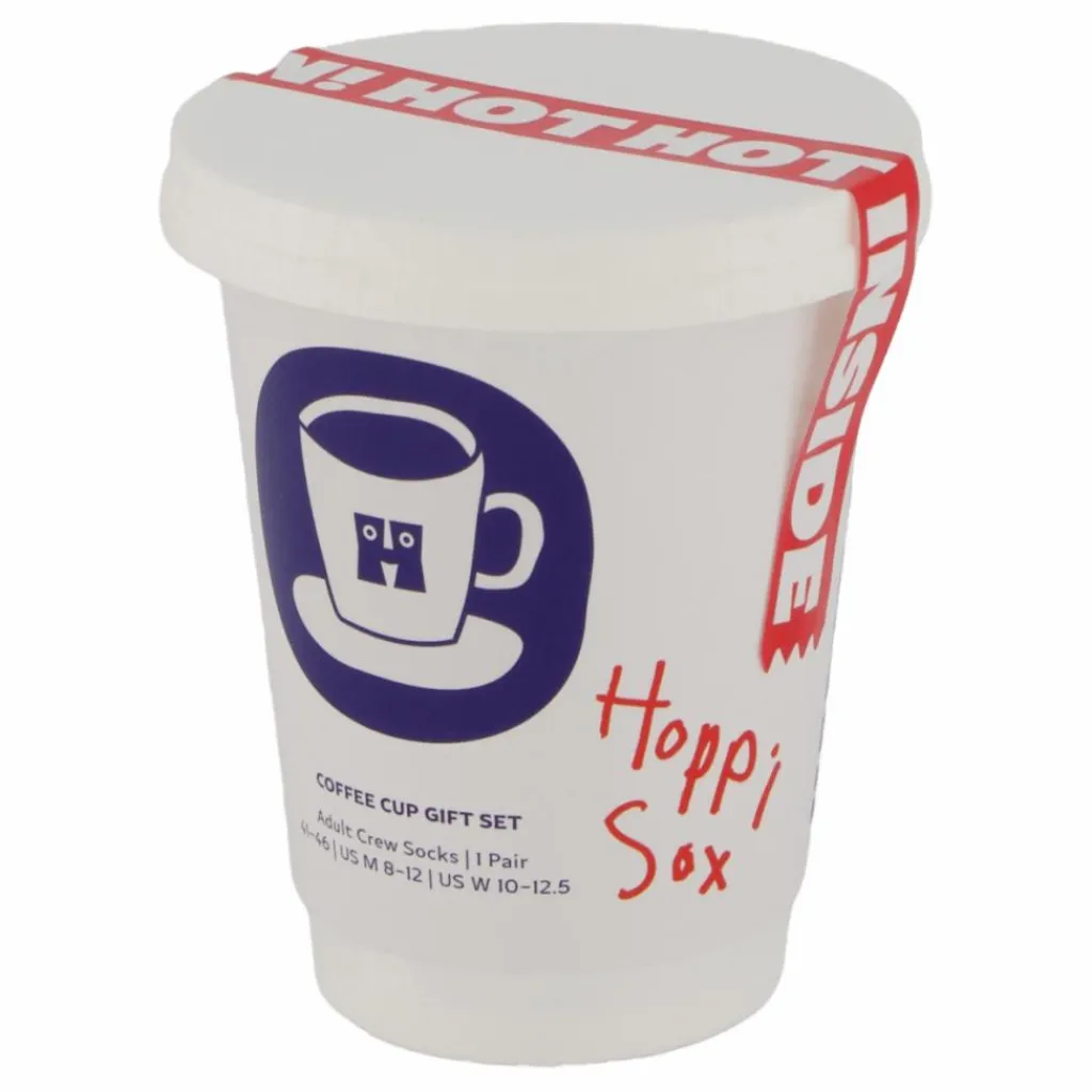 1-pack Coffee Cup Gift Set*Happy Socks Outlet