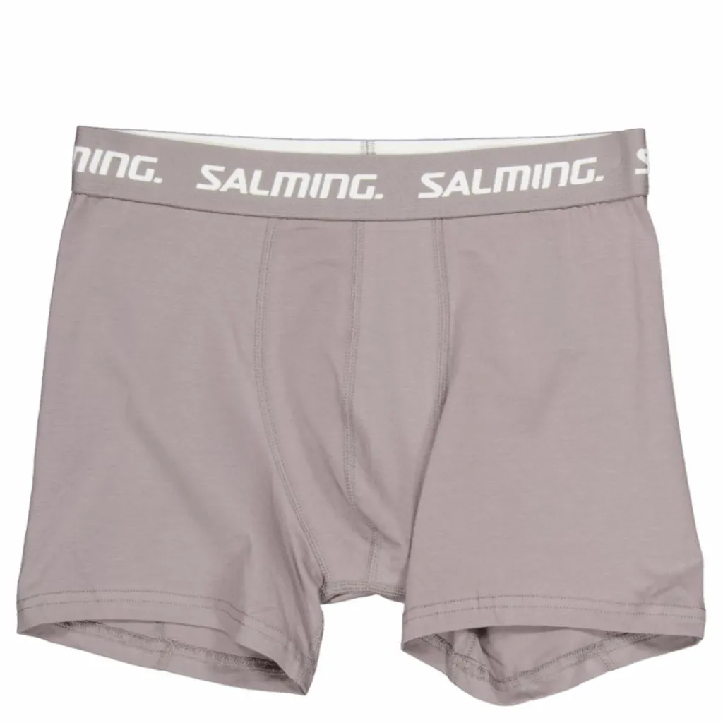 Salming 3-pack Cotton Boxer Mixed Svart, Blå och Grå