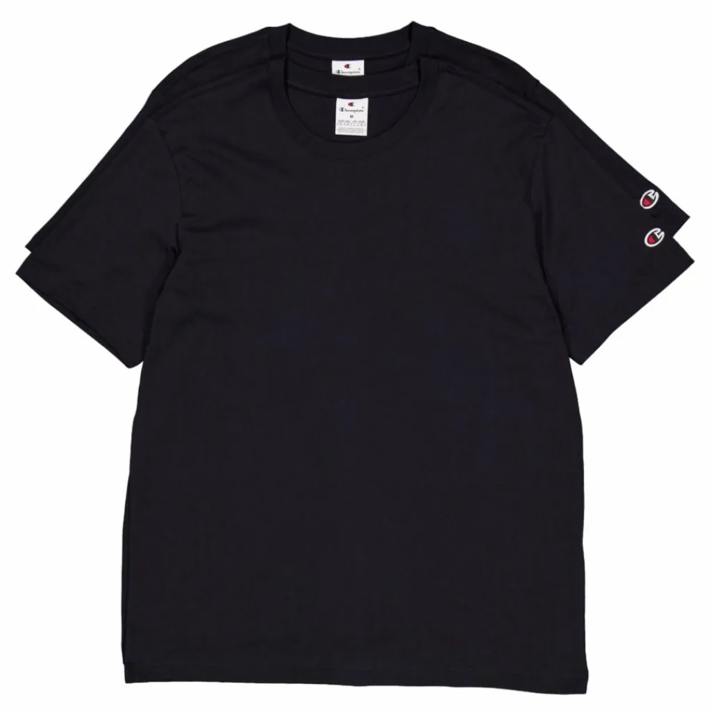 2pack Crew-neck Black Beauty*Champion Hot