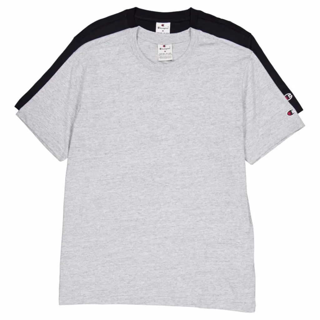 2pack Crew-neck New Oxford Grey Melange*Champion New
