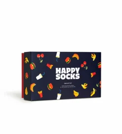 3-pack Food Socks Gift Set Navy*Happy Socks Best