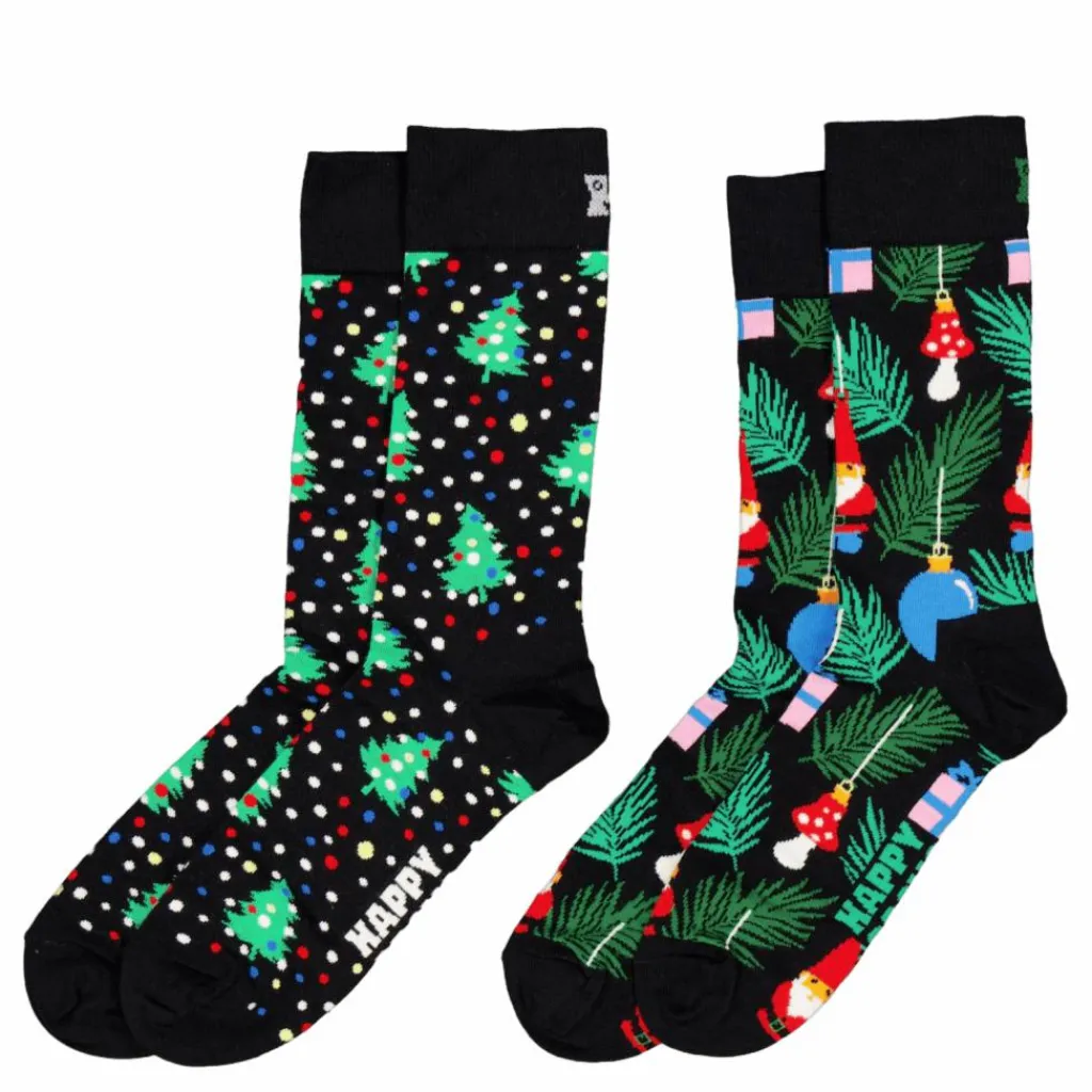 2-pack Holiday Tree Gift Set Black*Happy Socks Online
