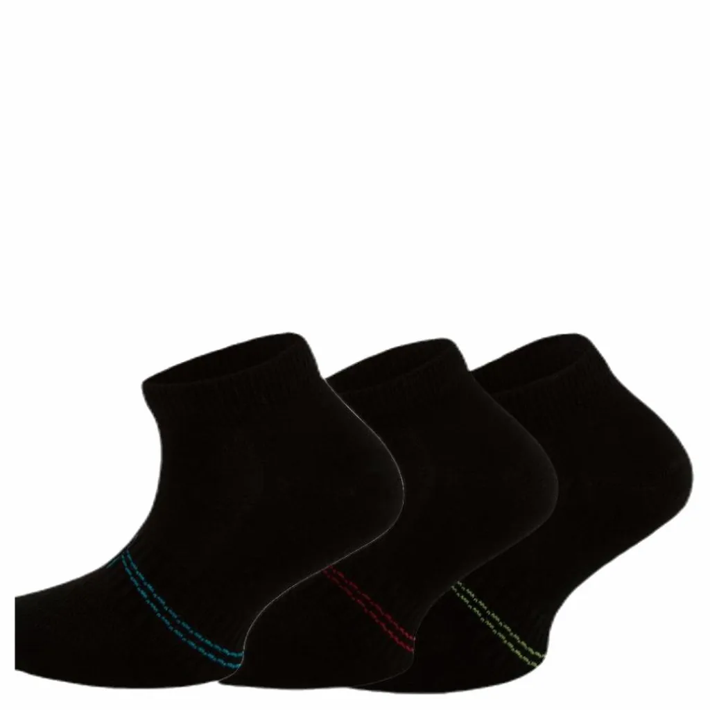 Norfolk 3-Pack Kids Basic Socks - Yogi Black Svart Best