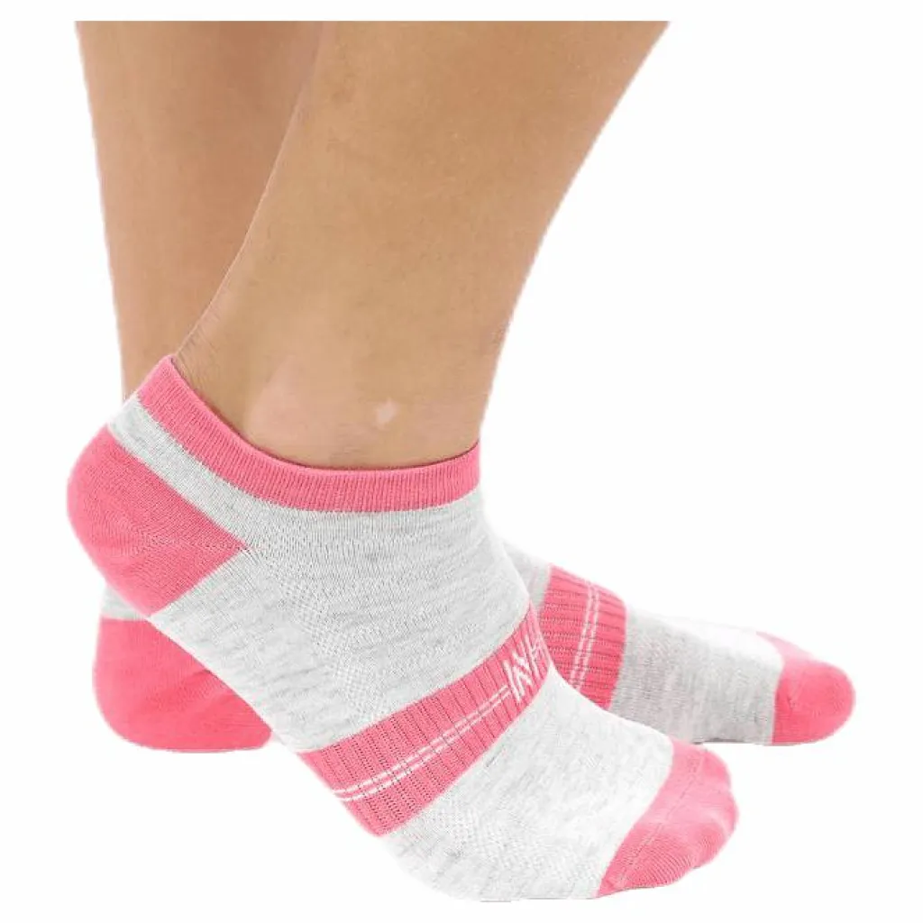 2-pack Lady Low-cut Pink/Grey*Norfolk New