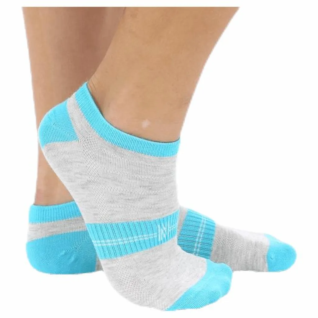 2-pack Lady Low-cut Pink/Grey*Norfolk New